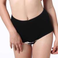 亚洲妈妈 生理裤SLDK12606黑色L-LL