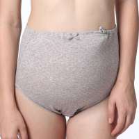 亚洲妈妈 三角裤DK121101麻灰印粉点3L