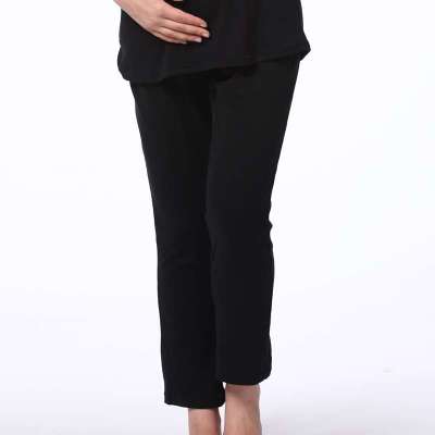 亚洲妈妈 孕妇长裤CK12201黑色M-L