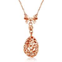 潮宏基 官方正品-美满系列-专注○美满-18K金-红18K金坠链CHJ