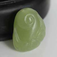 [老山玉器] 和田玉挂件福如意 玉质细腻油润 色泽悦目(一口价)