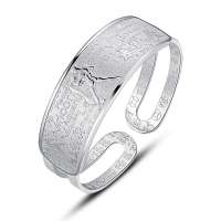 蒂尔凯斯 S999千足银手镯 十二星座 约28-29g 水瓶座