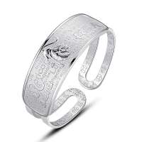 蒂尔凯斯 S999千足银手镯 十二星座 约28-29g 狮子座