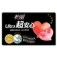 怡丽Ultra超安心干爽纤巧超长夜用410(4片)
