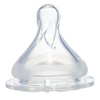 日康母乳实感奶嘴宽口十字孔3354