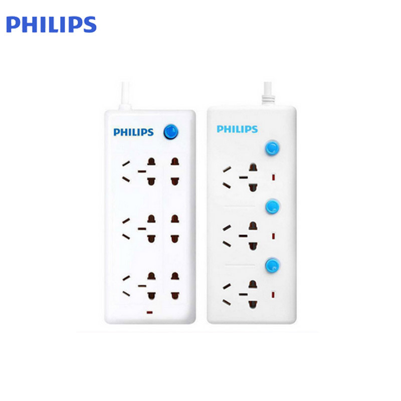飞利浦(PHILIPS)超值套装 SPS2630B+2320C 组合装 总控六位3米+分控三位1.8米插座