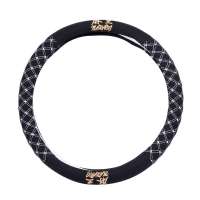 麻王 方向盘套 MW-011 时尚黑白