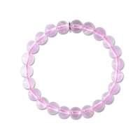 石头记正品 一往情深8mm 芙蓉石手链粉晶手链粉水晶手链204701002
