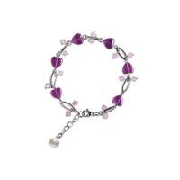 石头记正品 魅力放送 合成紫水晶手链 214902720