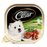 西莎 宠物 主厨系列(野菜牛肉)100g 1X24