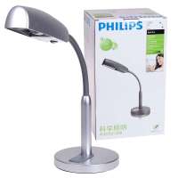 飞利浦  蒲公英台灯银色 1x11W 30508