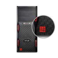 多彩机箱MV416黑红