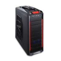 多彩机箱MZ406黑红