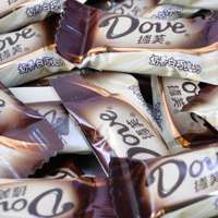 德芙巧克力 正品 散装 奶香白巧克力500g克 散装德芙巧克力批发