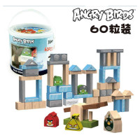 愤怒的小鸟60粒积木35074