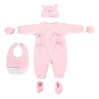 迪士尼宝宝(Disneybaby) 好朋友5件套礼盒832914200 粉色