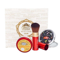 韩国dodo红色恋人散粉(LB)10g +便携造型彩妆刷+ 精美