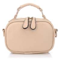 雪曼ShareModern女包新款斜挎小包化妆包手提单肩包包1593 卡其色