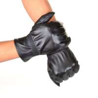 法国老人头LTWFRANE秋冬时尚保暖精美男士羊皮手套K09009黑色XL