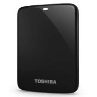 东芝移动硬盘恺乐V7 Connect分享系列 (USB3.0)1TB(经典黑)