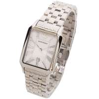 阿玛尼 ARMANI 欧风商务系列钢带石英女士腕表AR0415