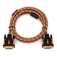 黄刀YK-S60DVI线24+1针电脑显示器连接线15米 