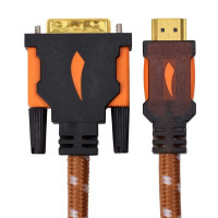 黄刀YK-S62HDMI转DVI线DVI转HDMI高清转换线2米