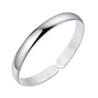 蒂尔凯斯 银手镯 银饰 女款 S999纯银手镯子 千足银 纳福迎祥 27(±1)g