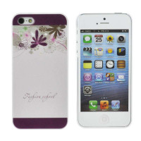 卡乐菲浮雕I4/4sPC壳01082白-万紫千红
