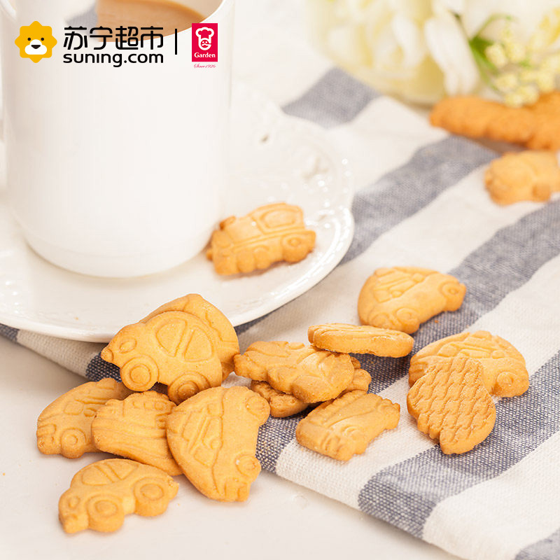 嘉顿(Garden) 儿童饼干 果果乐(香橙味)50g/盒