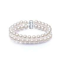 珍珠皇后PearlQueen高档天然珍珠双排手链-婉玗
