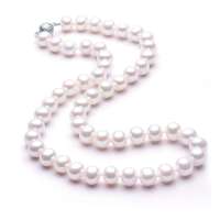 珍珠皇后PearlQueen强光天然珍珠项链灯笼扣项链-情牵