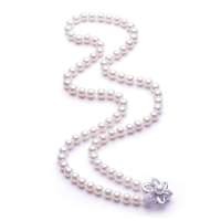 珍珠皇后PearlQueen圆形天然珍珠花式项链-雍容华贵