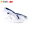 3M 10434中国款流线型防护眼镜防护眼镜 防尘 防风镜(透明镜片,防雾)