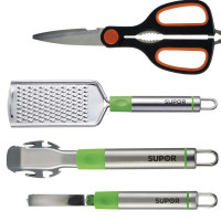 苏泊尔银悦系列厨房小工具4件套 T1201