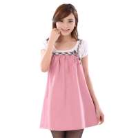 爱家 金属纤维防辐射服 防辐射吊带 孕妇防辐射衣服 3020粉红XL码