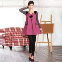 爱家 金属纤维防辐射服 防辐射孕妇装 3032紫红L码