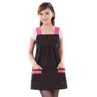 爱家 孕妇防辐射服 银纤维  孕妇防辐射衣服 5051黑底红点L码