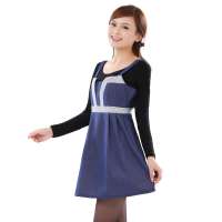 爱家 银纤维 防辐射孕妇服 孕妇装 防辐射服 5056藏青L码