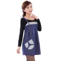 爱家 银纤维 防辐射孕妇装 孕妇防辐射服 5057蓝色XL码