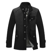 柏帝斯Mr.baidis 2013秋冬呢子风衣 羊毛尼风衣男士呢子外套风衣大码 8863