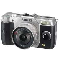 宾得数码单电相机Q7银色单套(5-15)+皮套