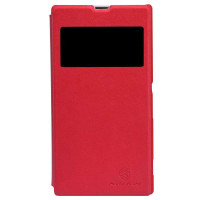 NILLKIN索尼L39h/Z1V系列皮套红色