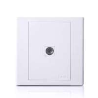 正泰电工 86型 NEW7-C21110 电视终端分支插座面板