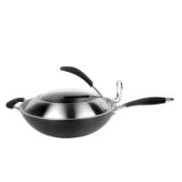 爱仕达 新款硬氧 无油烟炒锅 QW2332EP