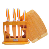 宏宝(HOBO)厨师刀6件套 防菌涂层刀 HLK029-06