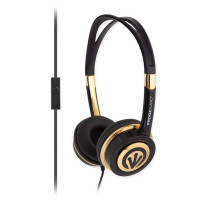 iFrogz(爱蛙)AuroraHeadphones轻舞轻便头戴式个性音乐时尚耳机金色