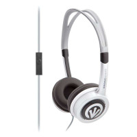 iFrogz(爱蛙)AuroraHeadphones轻舞轻便头戴式个性音乐时尚耳机银色