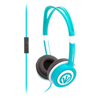 iFrogz(爱蛙)AuroraHeadphones轻舞轻便头戴式个性音乐时尚耳机青色