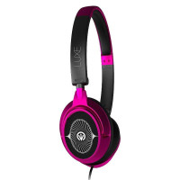 iFrogz(爱蛙)LuxeHeadphones舒美轻便头戴式个性音乐时尚耳机粉色